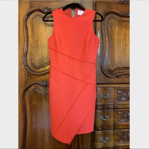 5 a 7 Josie red (Aurora) fringed dress